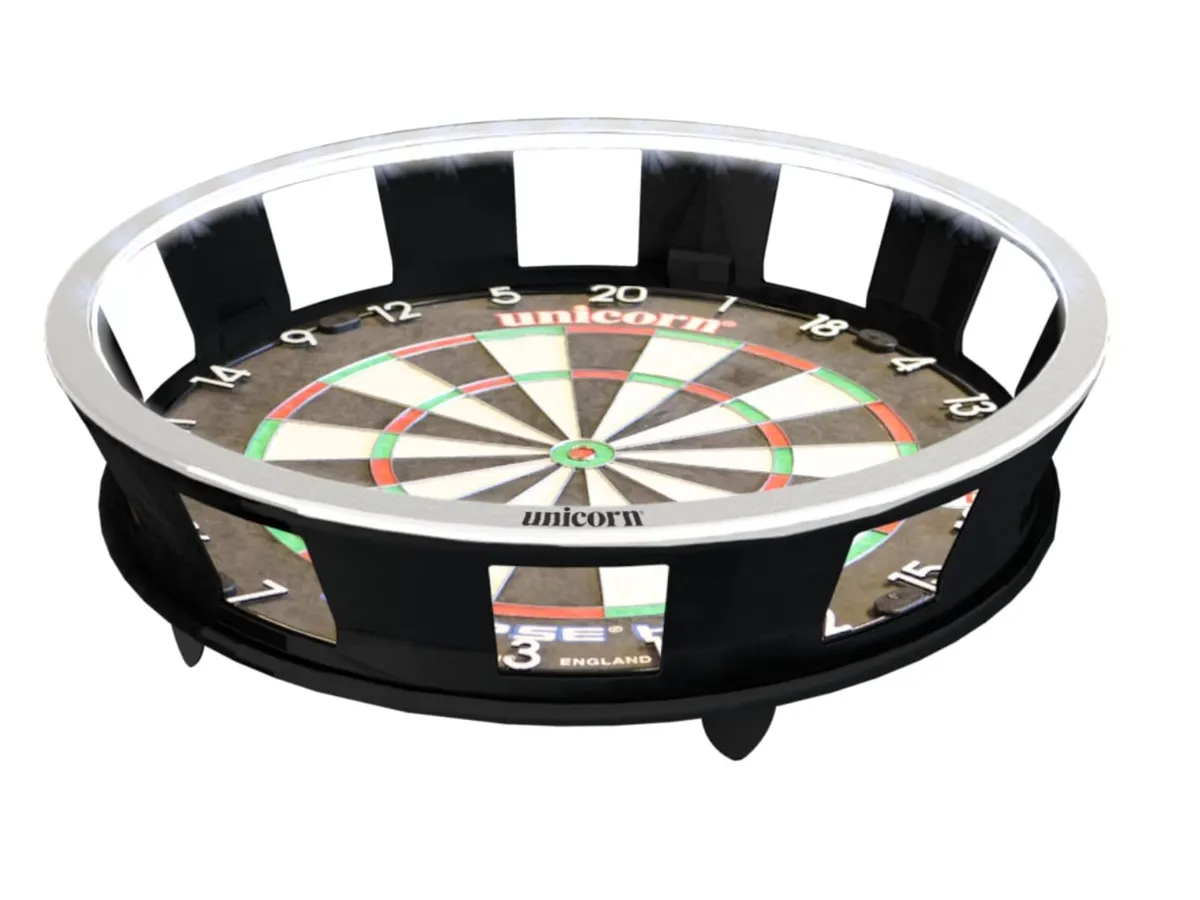 Illuminated Dartboard Backboard Surround — Solar - Image 4