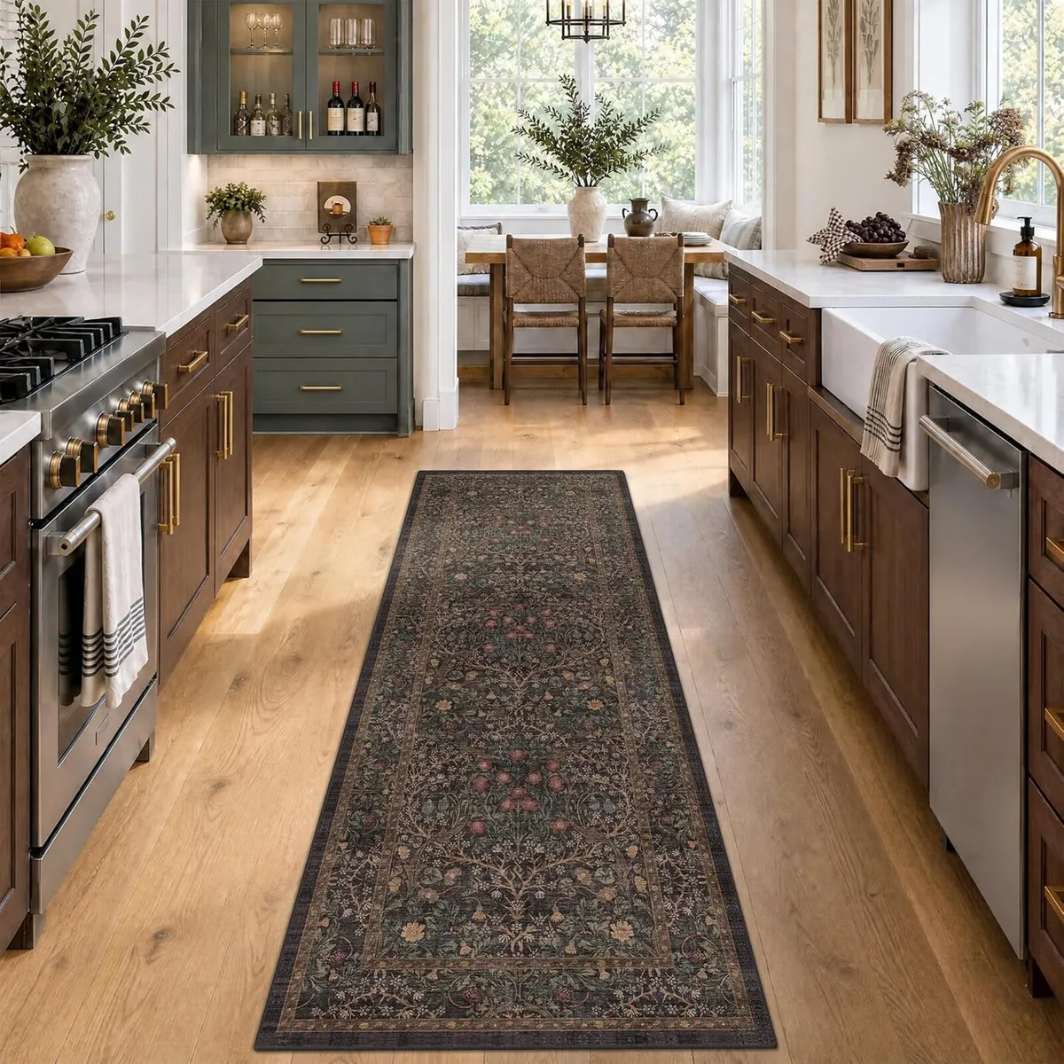 2'6" X 8' Runner Rug for Hallways Non Slip - Image 3