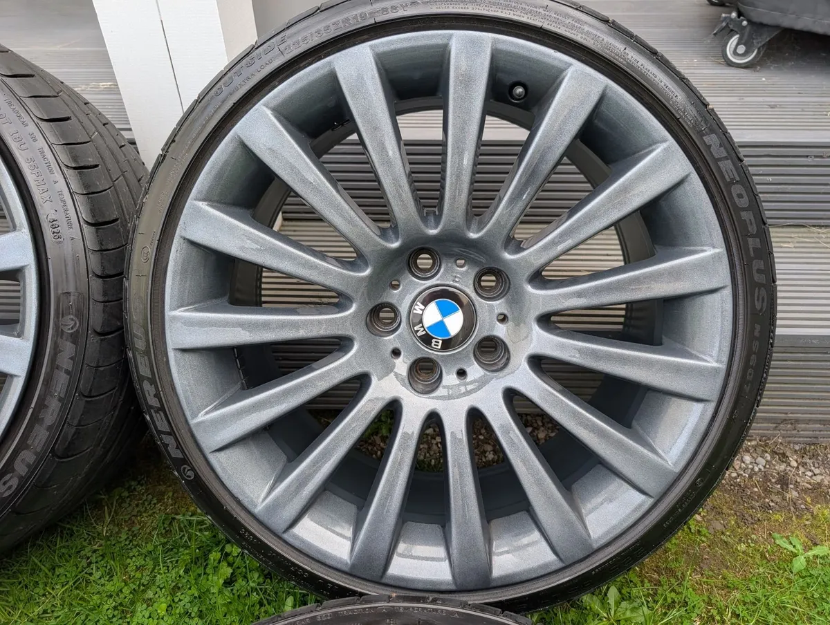 R19 5X120 GENUINE BMW STYLE 235 alloy wheels - Image 4