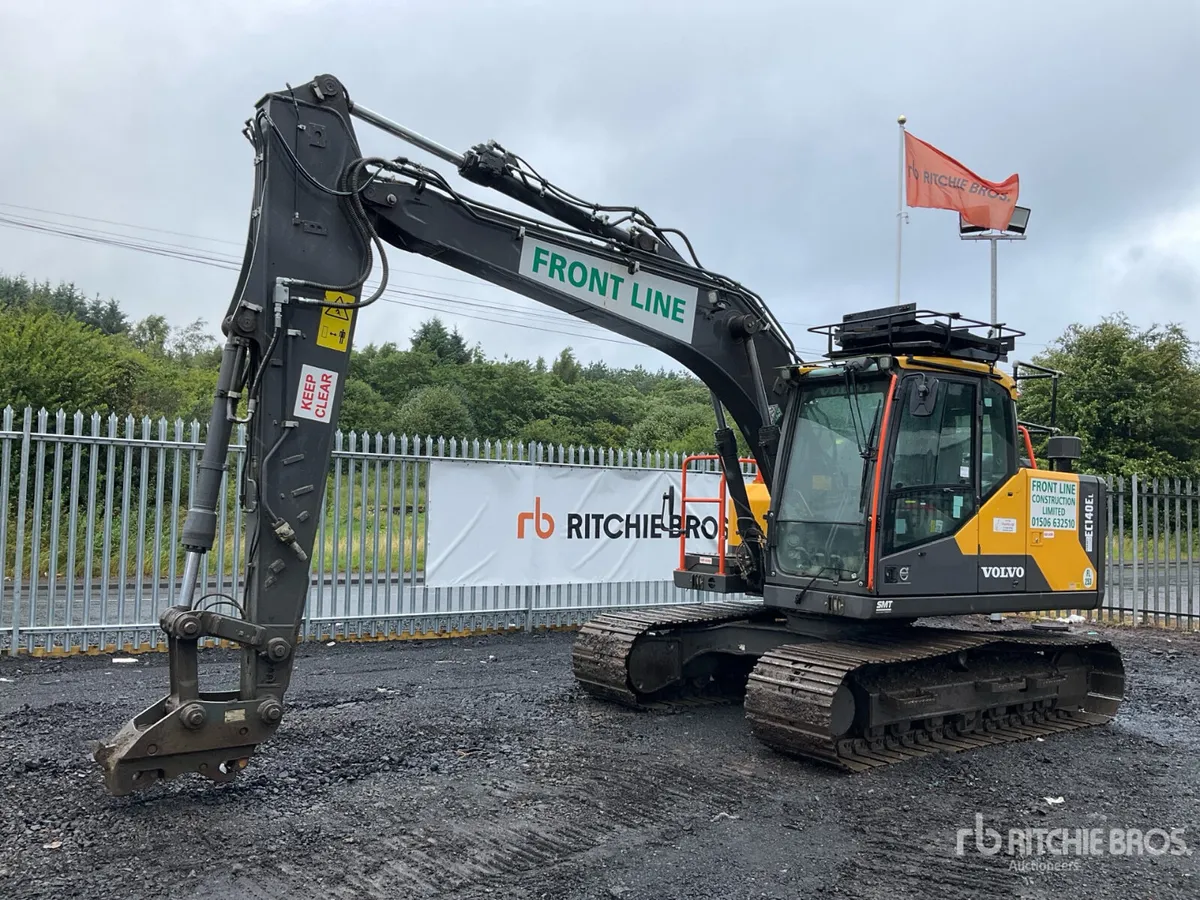2022 Volvo EC140EL Tracked Excavator - Image 1