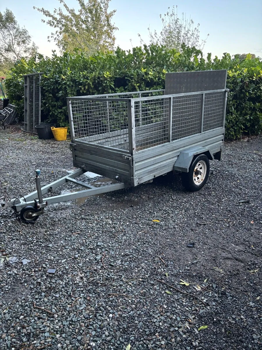 Jefferson 7x4 Single Axle with Mesh & Ramp - Image 2