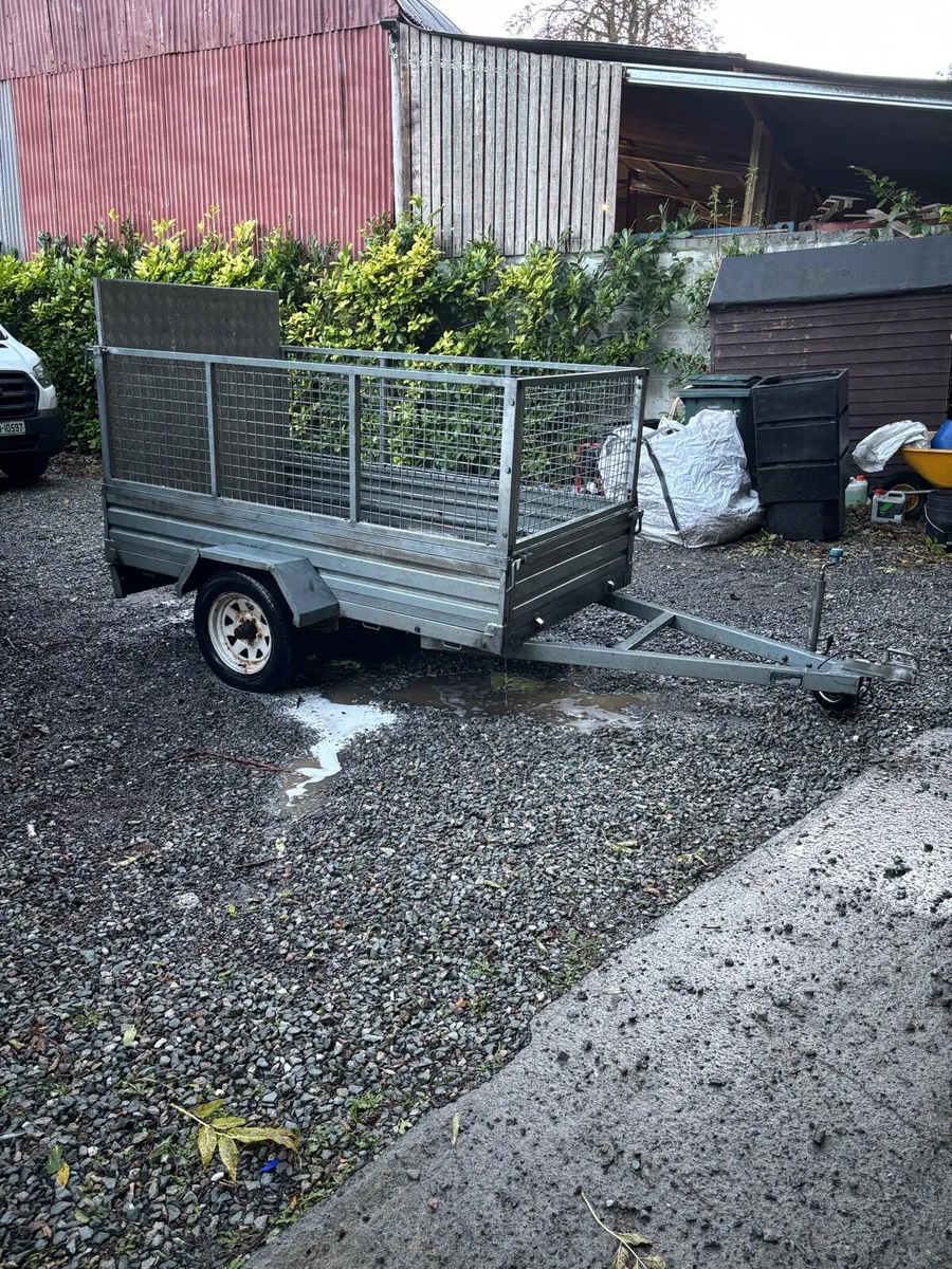 Jefferson 7x4 Single Axle with Mesh & Ramp - Image 3