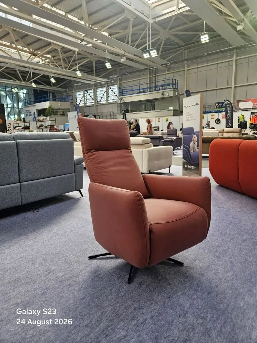 GENT- Swivel Recliner Armchair in 2 modes by Glamo - Image 3