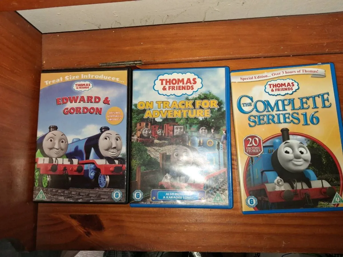 THOMAS AND FRENDS  DVDS - Image 3
