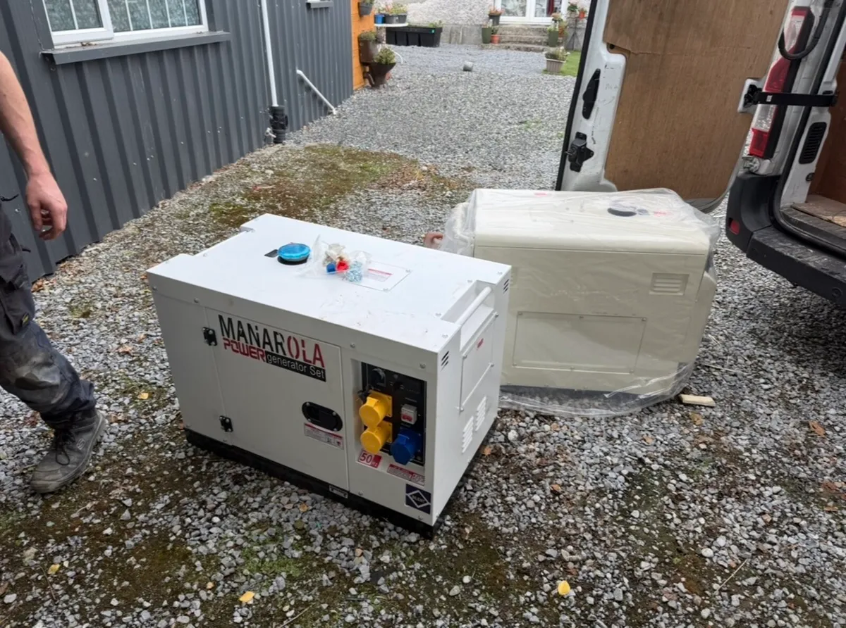 BRAND NEW 13kva to 20kva SILENT DIESEL GENERATORS - Image 4