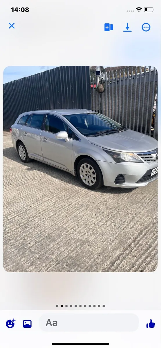 Toyota Adventist 2015 parts repair - Image 1