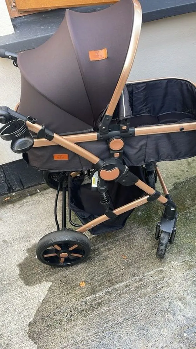 Elegant baby stroller 3 in1 - Image 1