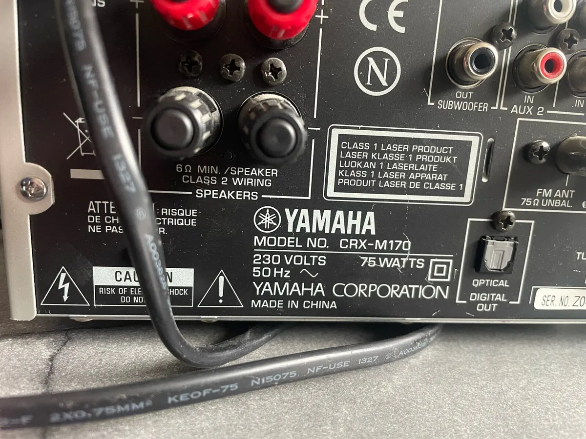 Yamaha & Misson speakers - Image 3