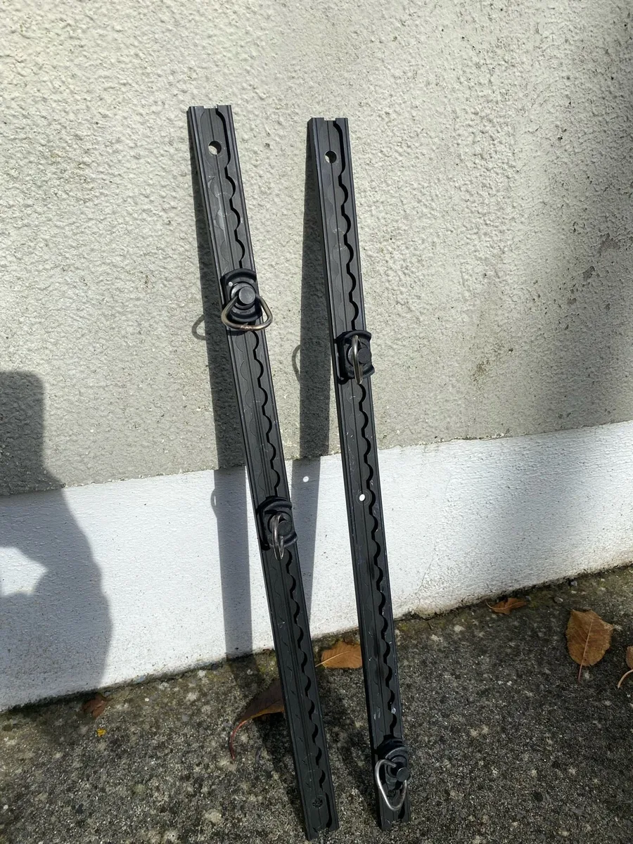 Pair of Metal L-Track Tie Down Rails for van - Image 3