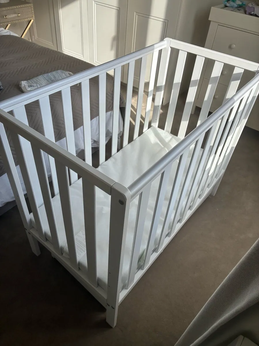 Bantum space saver cot, drawer and mattress - Image 2