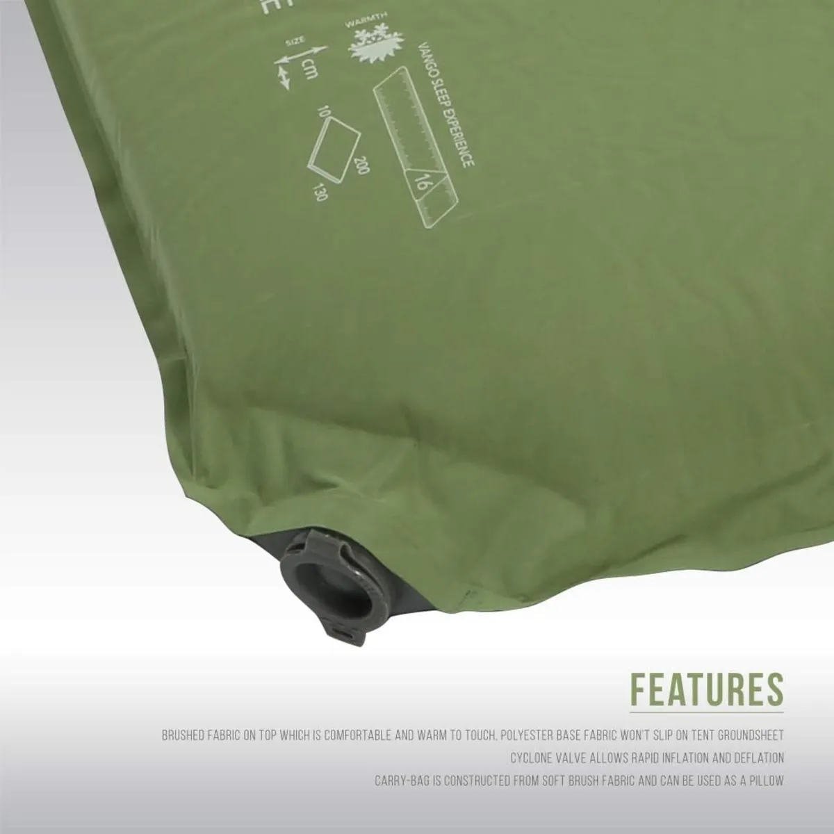 Odyssey Double Self Inflating Camping Mat - Image 4