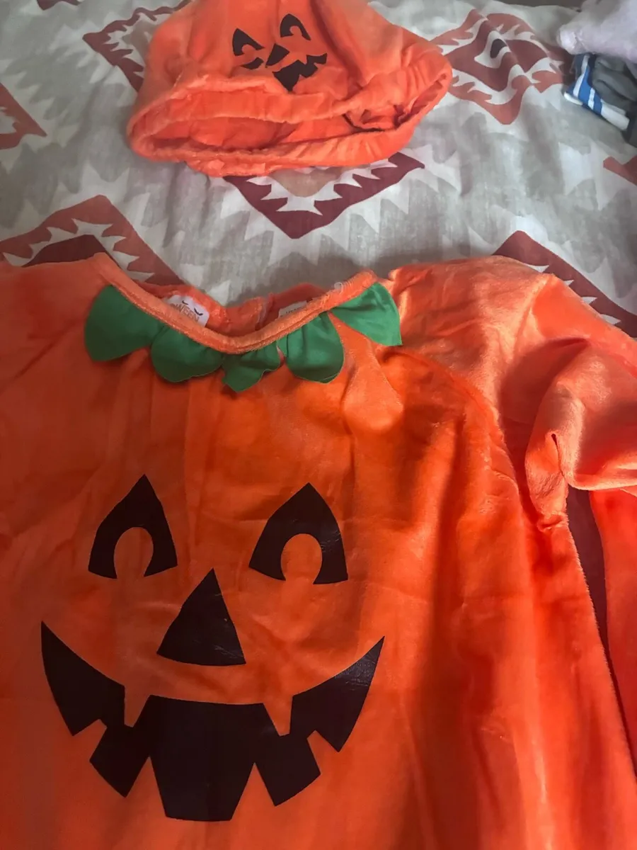 Brand new Pumpkin Halloween costume 4-6 years - Image 1