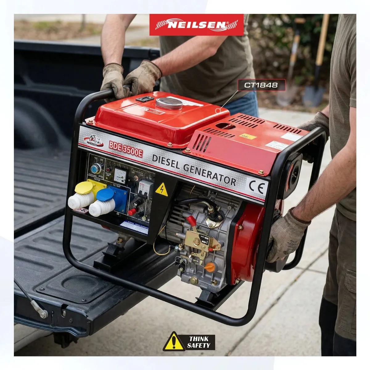 Diesel Generator with Electric & Pull Start – 3KW - Image 4