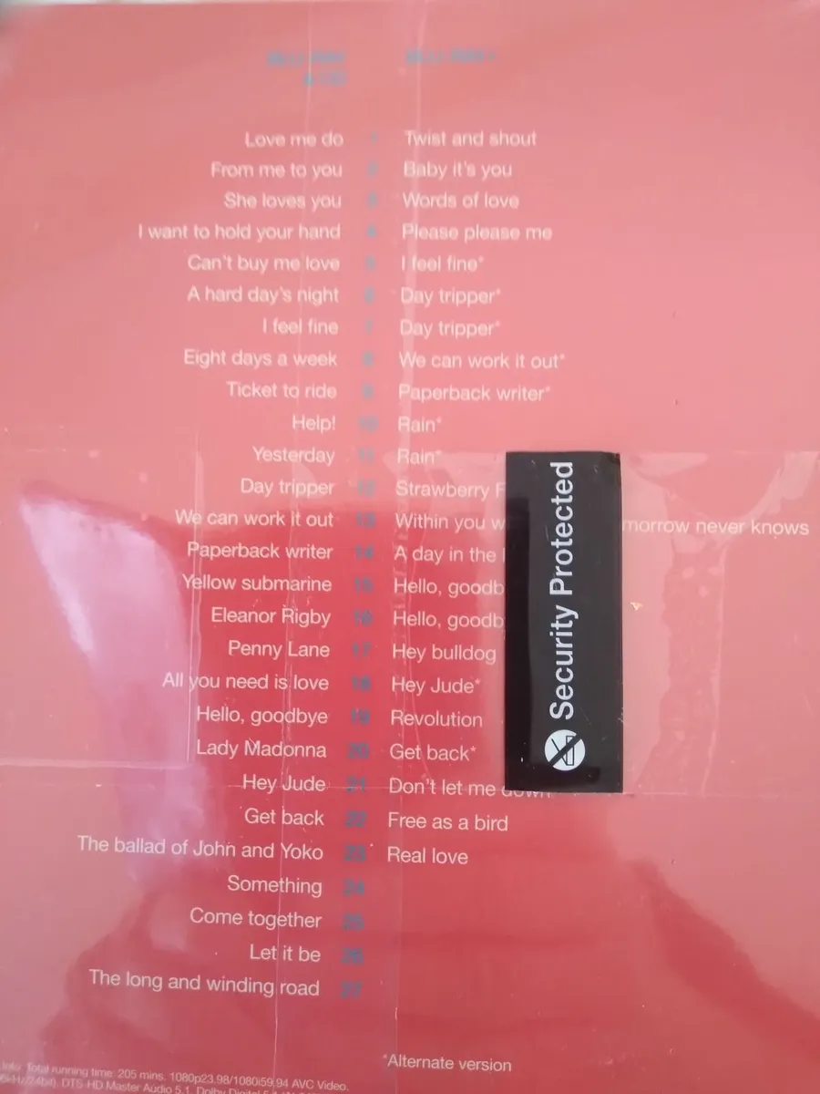 Beatles no ones on Blueray and Cd included - Image 3