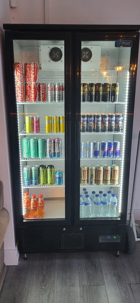 Glass Fridge - Double Door ( UniFrost)