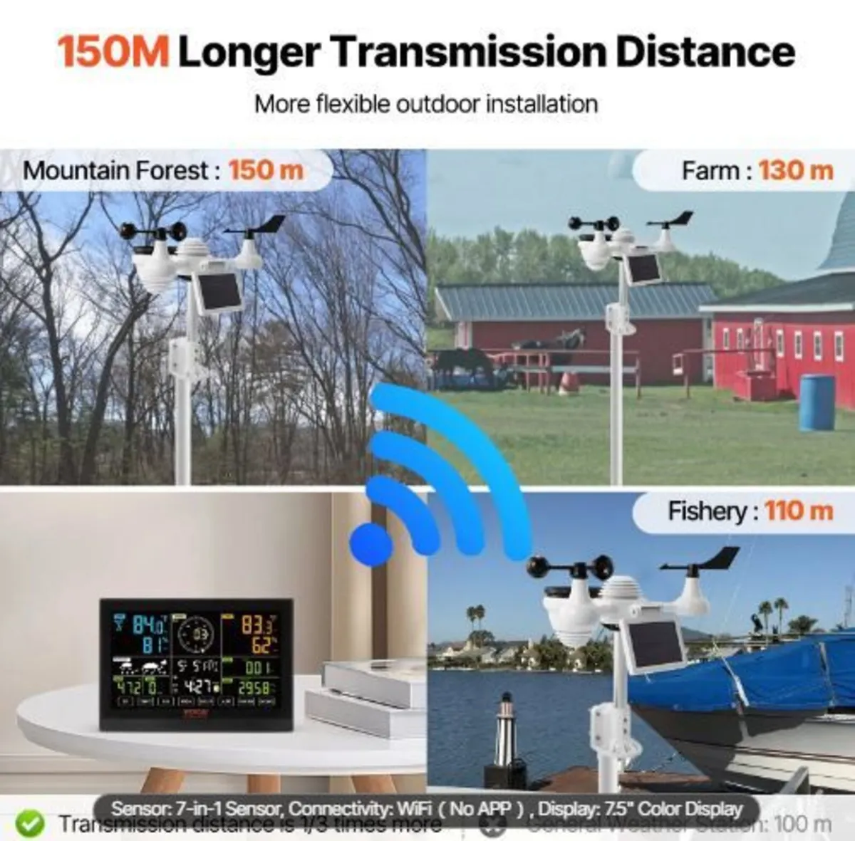 7-in-1 Wi-Fi Weather Station - Image 3