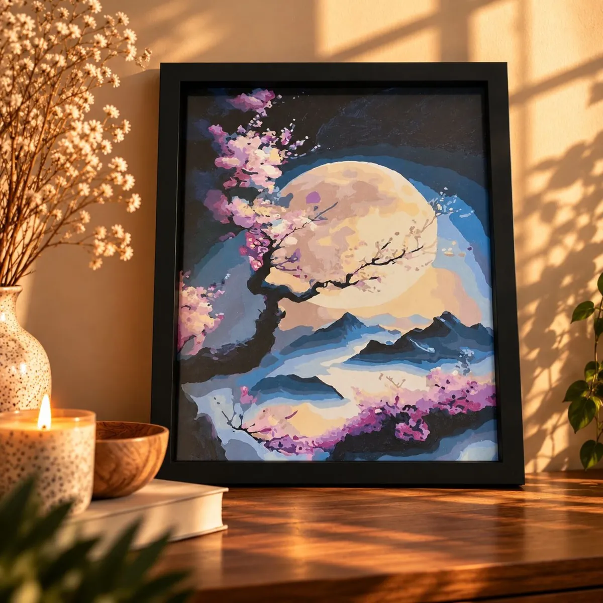 Hand-Painted Acrylic Painting - Image 2