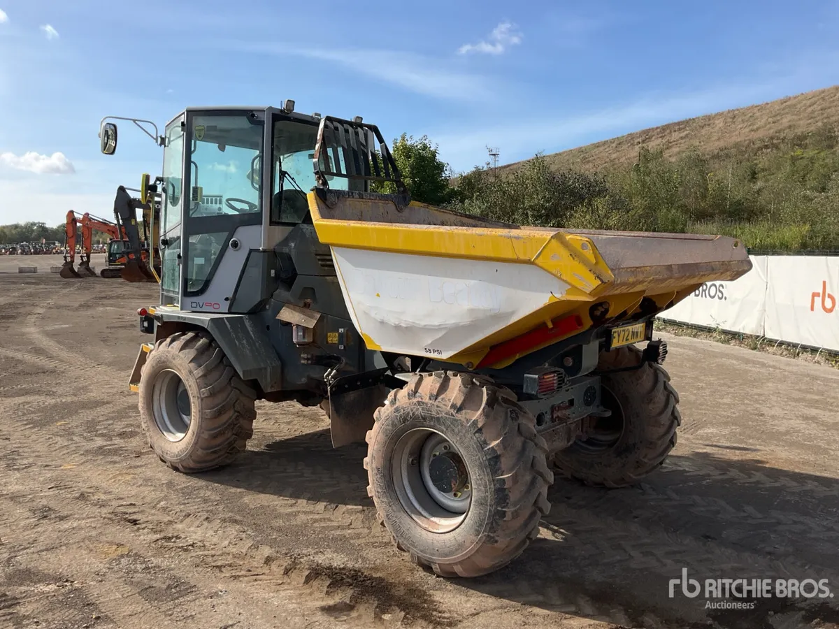 2022 Wacker Neusson DV90 9 ton 4x4 Swivel Dumper - Image 2