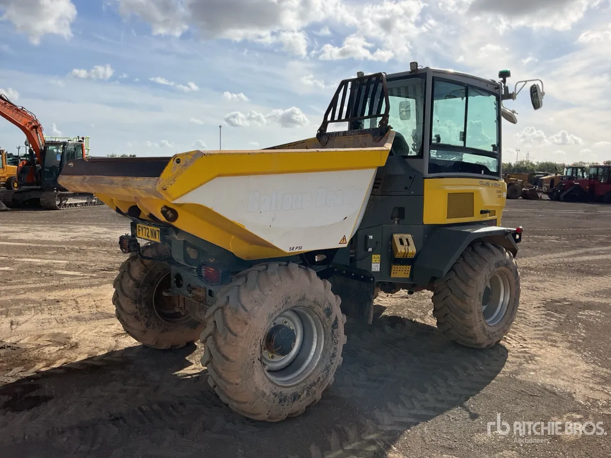 2022 Wacker Neusson DV90 9 ton 4x4 Swivel Dumper - Image 3