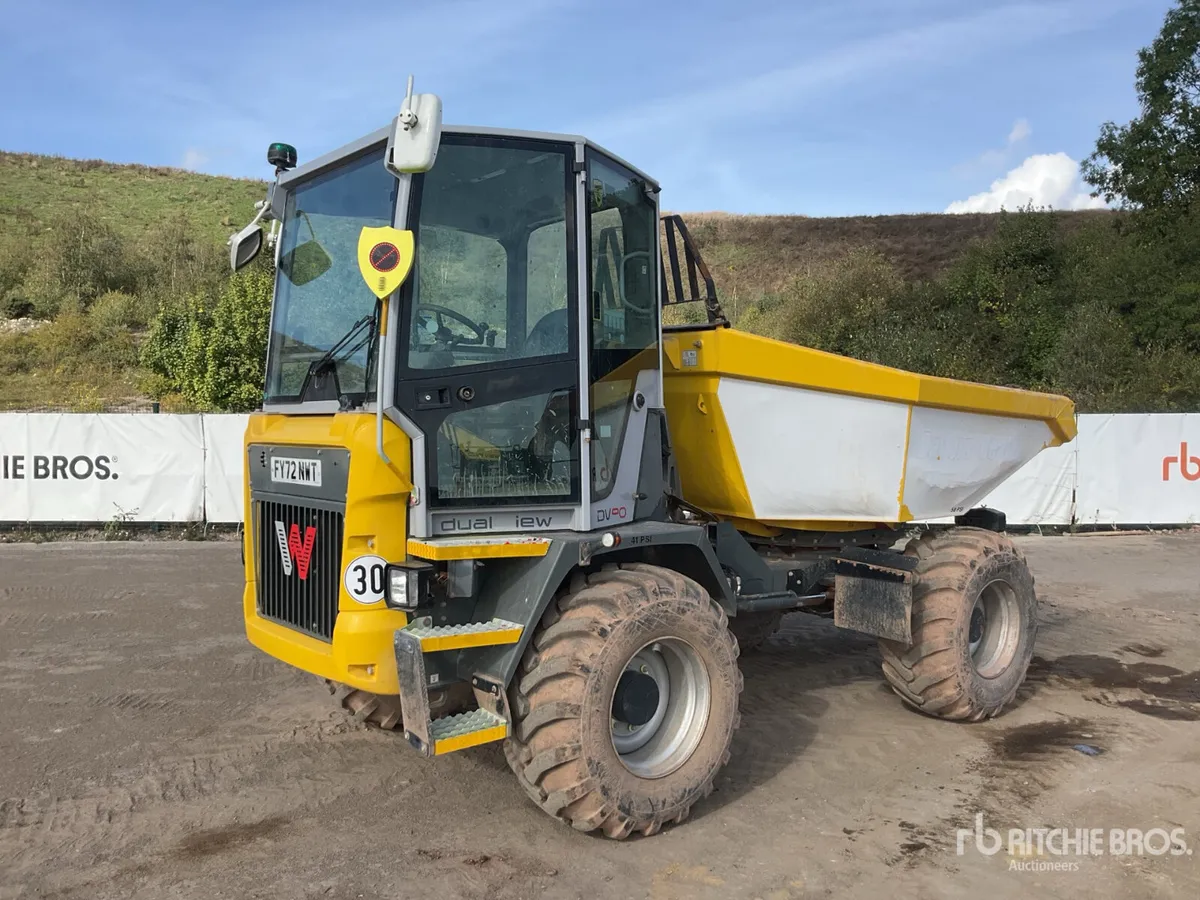 2022 Wacker Neusson DV90 9 ton 4x4 Swivel Dumper - Image 1