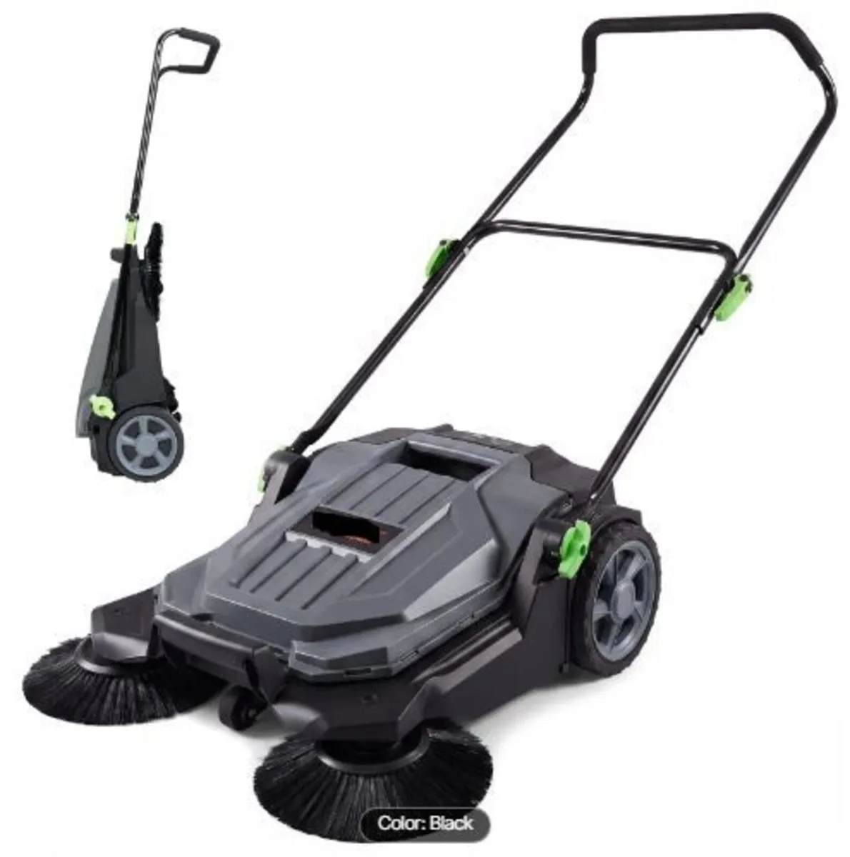 Walk-behind Hand Push Floor Sweeper - Image 4