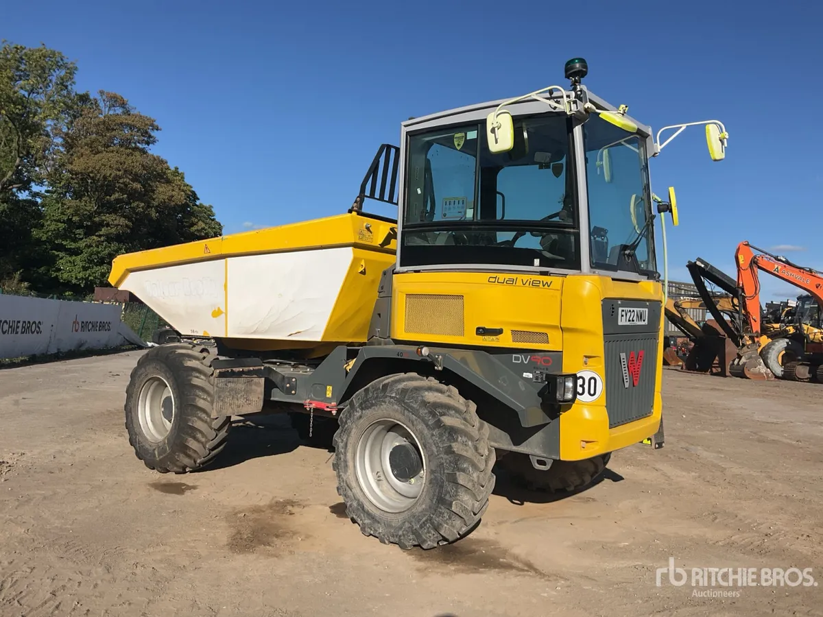 2022 Wacker Neusson DV90 9 ton 4x4 Swivel Dumper - Image 4