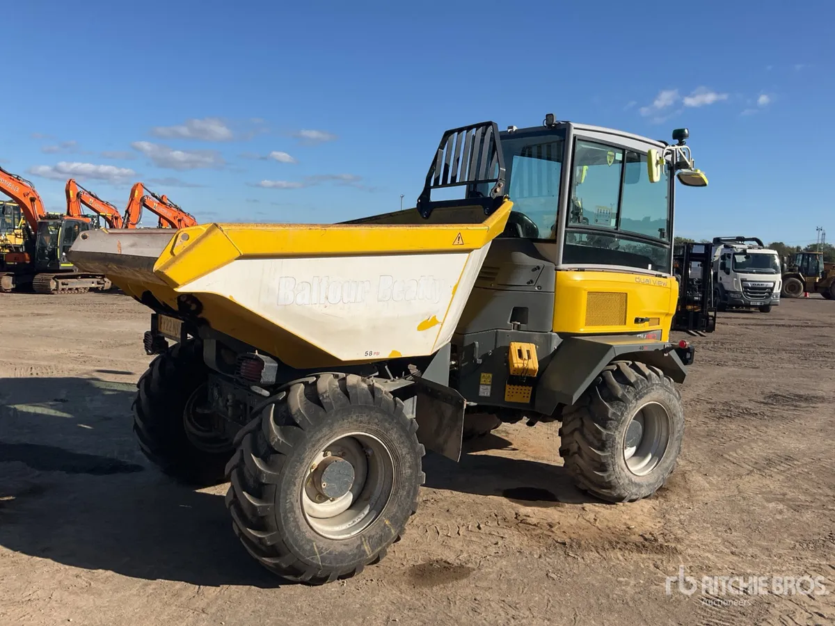 2022 Wacker Neusson DV90 9 ton 4x4 Swivel Dumper - Image 3