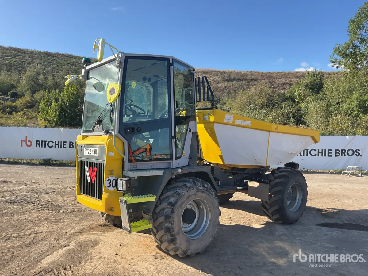 2022 Wacker Neusson DV90 9 ton 4x4 Swivel Dumper - Image 1