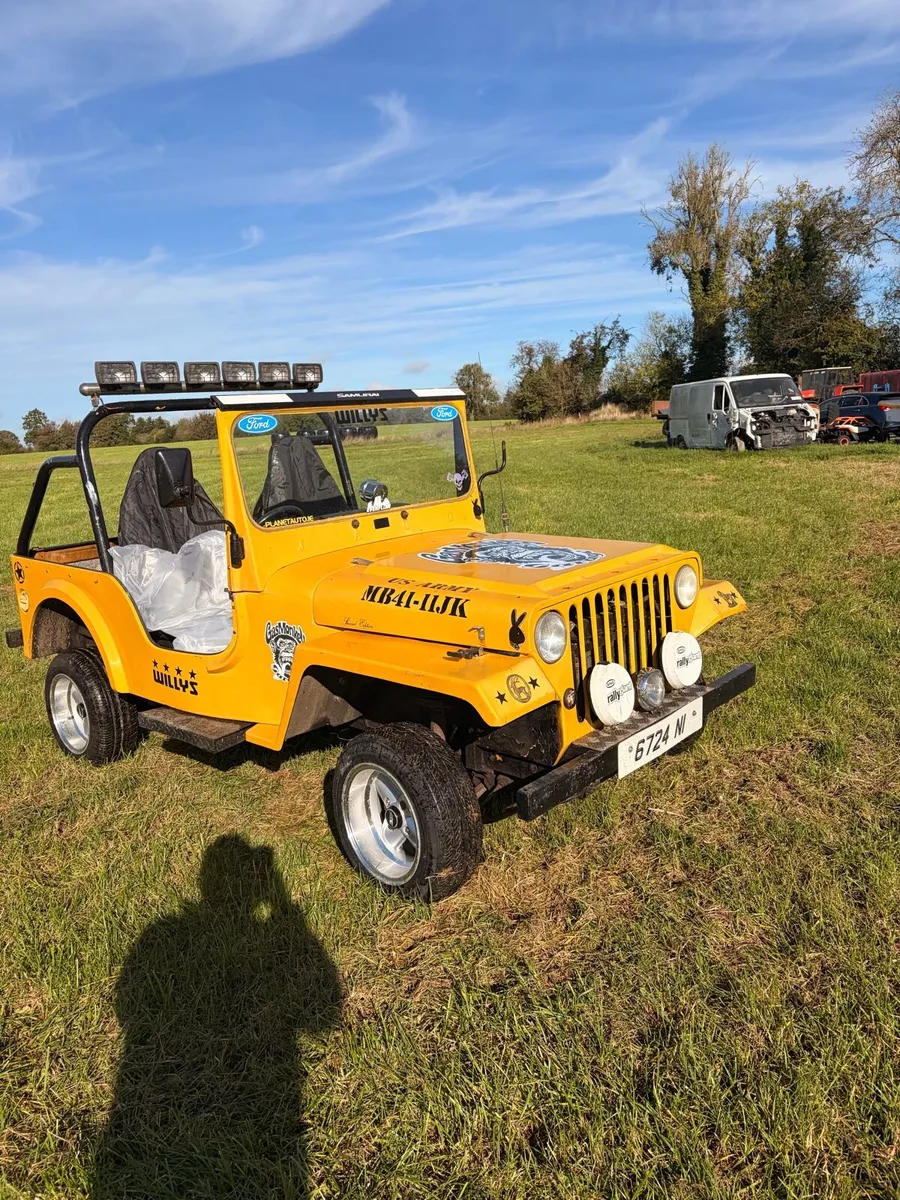 Replica Army  jeep fibreglass body - Image 1