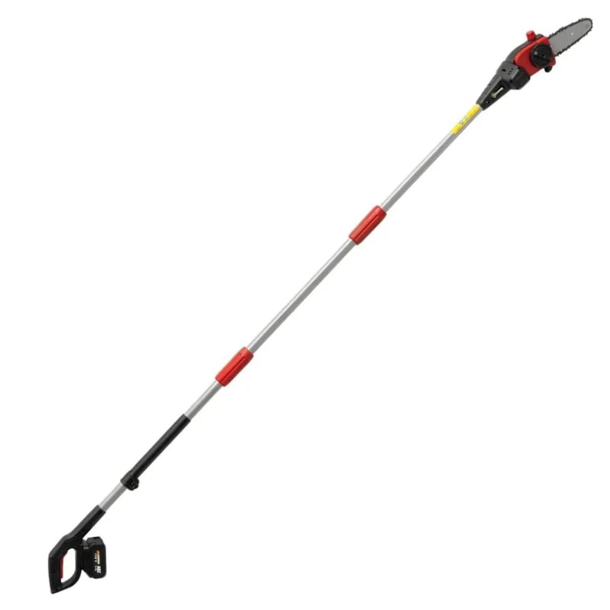 18V 8" Cordless Pole Chainsaw, 1.94m/2.56m Electri - Image 1