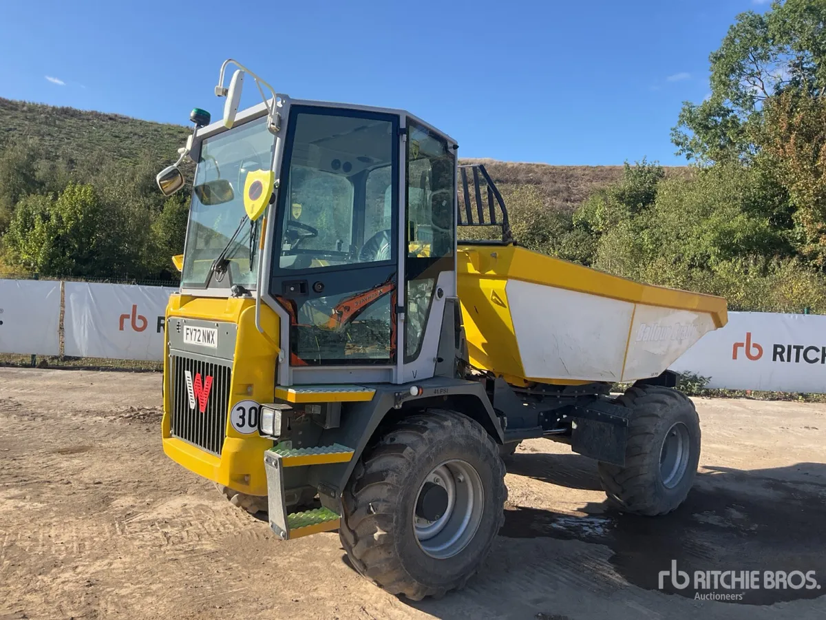 2022 Wacker Neuson DV90 9 ton 4x4 Swivel Dumper - Image 1