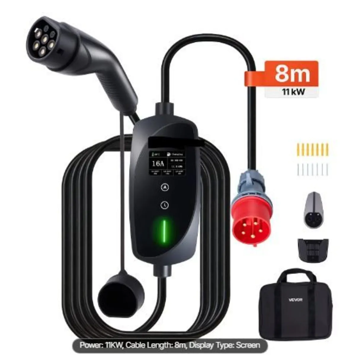 Mobile Wallbox, 11 kW 16A, Type 2 Portable - Image 1