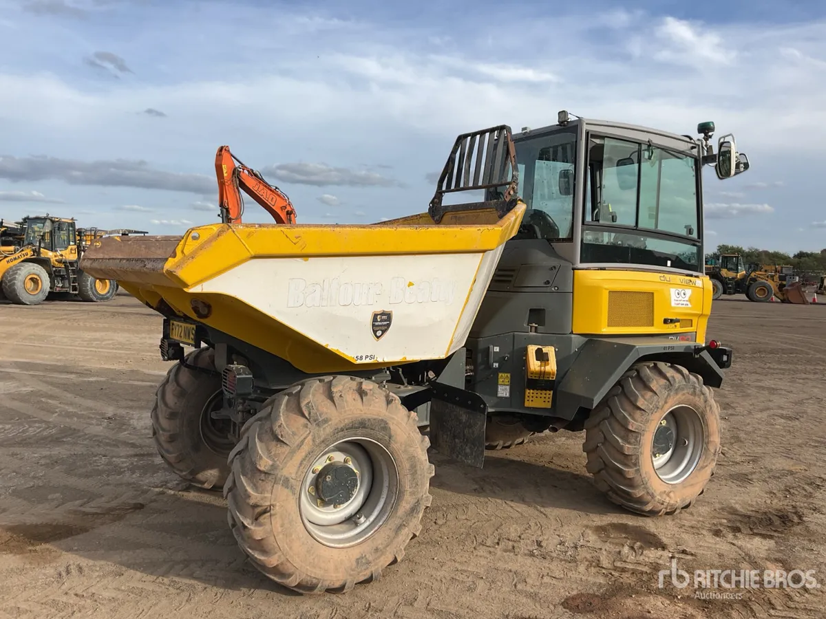 2022 Wacker Neuson DV90 9 ton 4x4 Swivel Dumper - Image 3