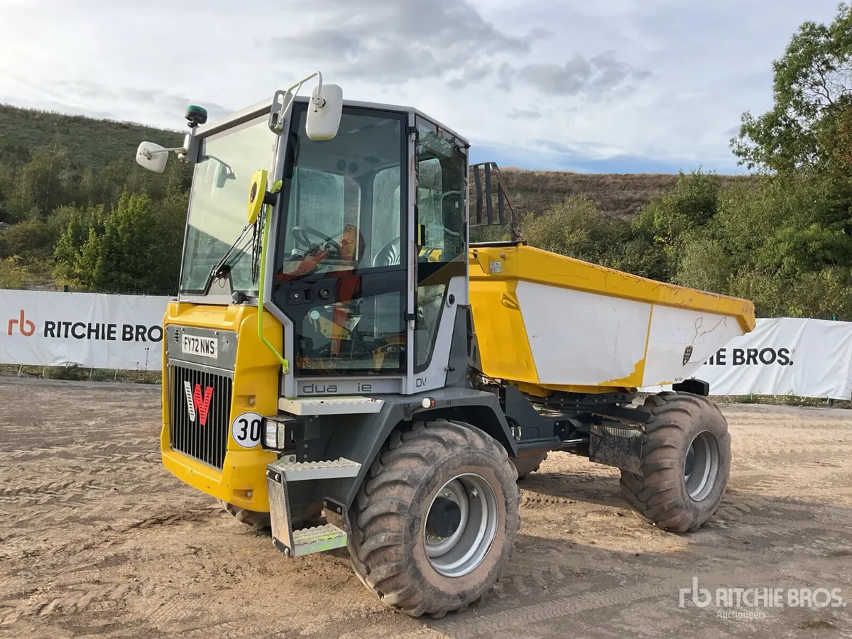 2022 Wacker Neuson DV90 9 ton 4x4 Swivel Dumper - Image 1