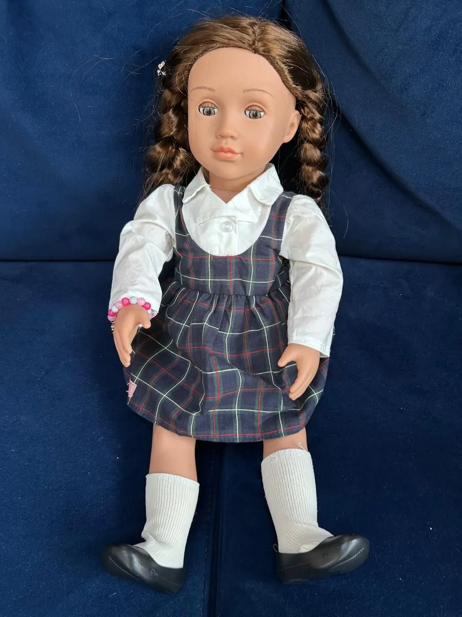 Two toy doll prams and 4 baby dolls - Image 2