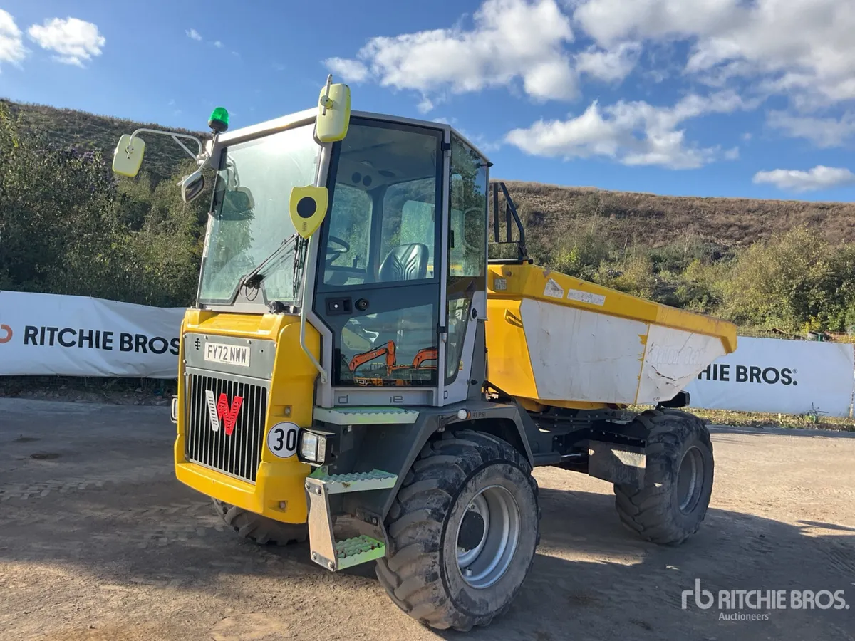 2022 Wacker Neuson DV90 9 ton 4x4 Swivel Dumper - Image 1