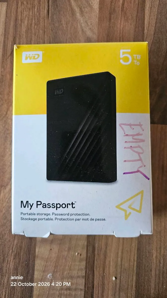 Portable Hard Drive 5 tB - Image 1