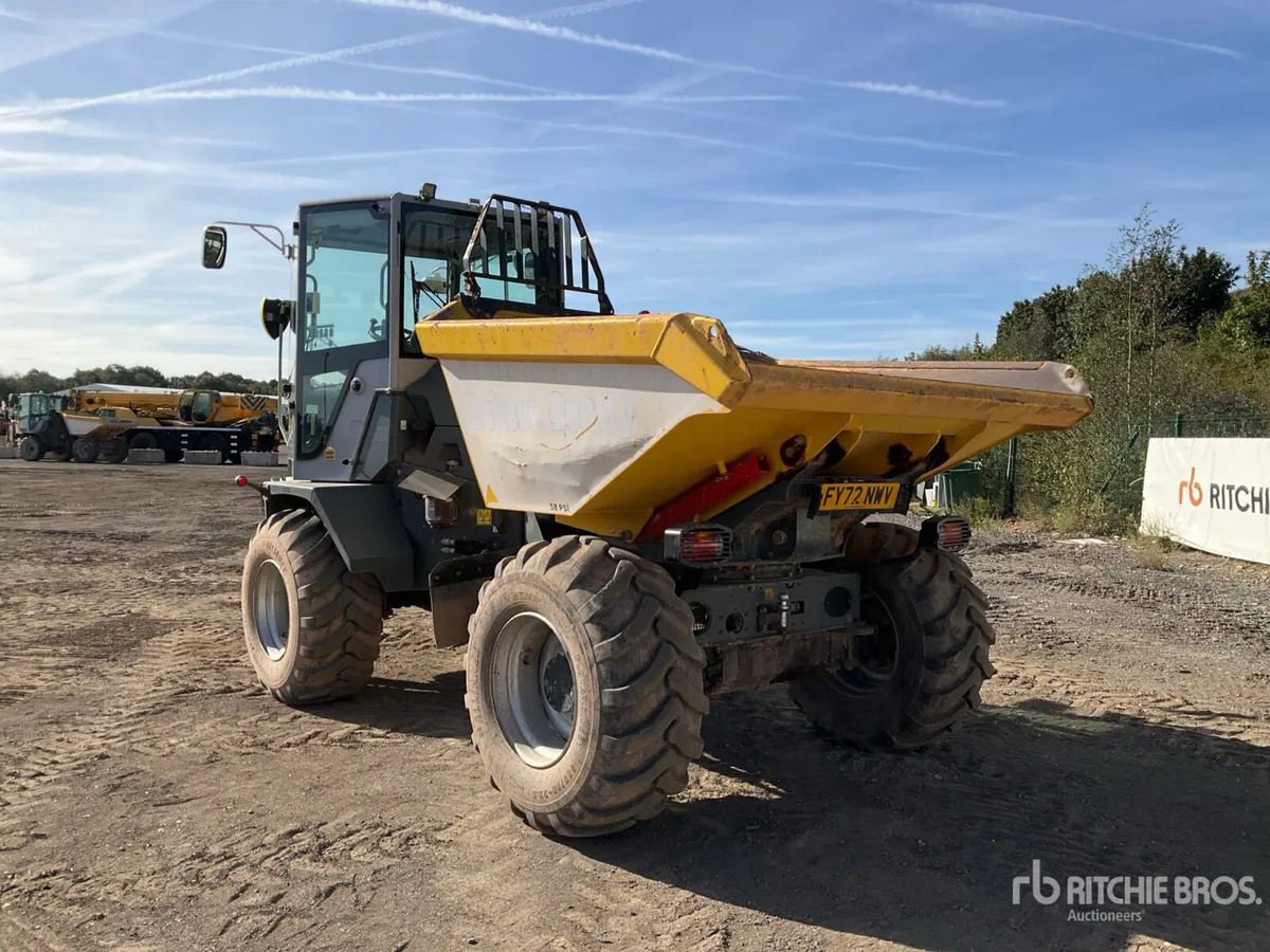 2022 Wacker Neuson DV90 9 ton 4x4 Swivel Dumper - Image 2