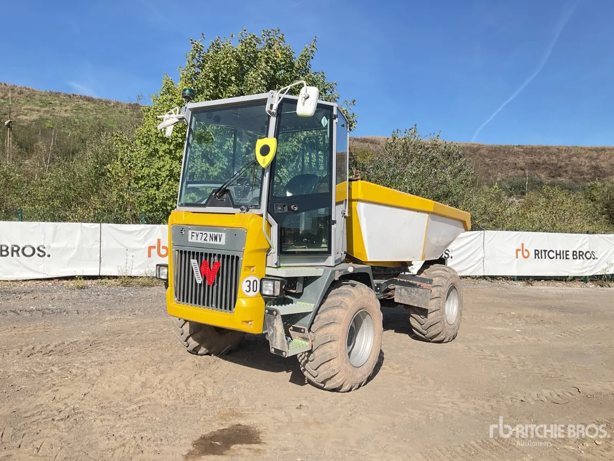 2022 Wacker Neuson DV90 9 ton 4x4 Swivel Dumper - Image 1