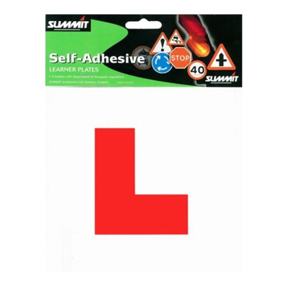 SELF-CLING `L’PLATES X 2 - Image 1
