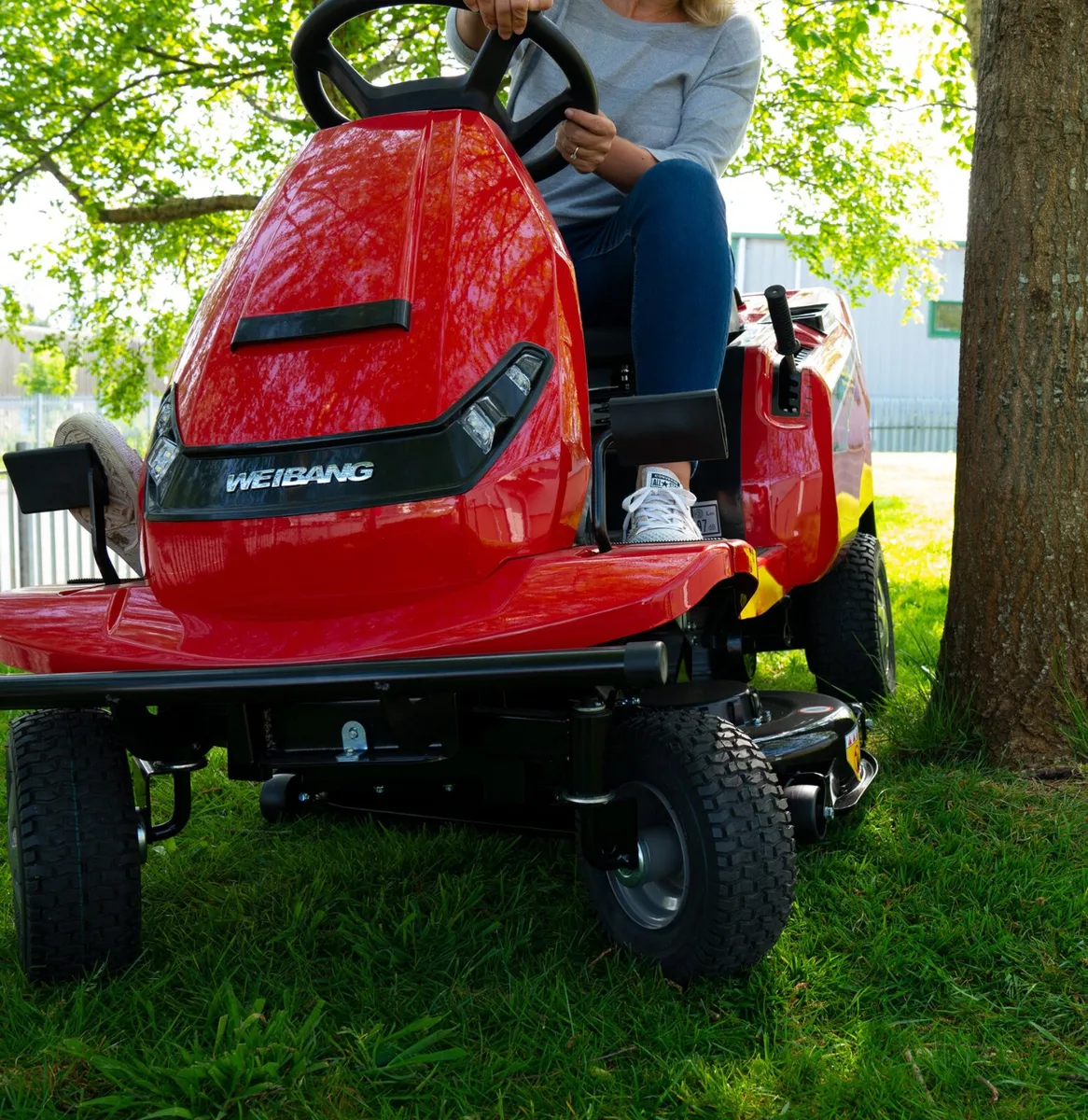 weibang ion electric ride on mower - Image 1