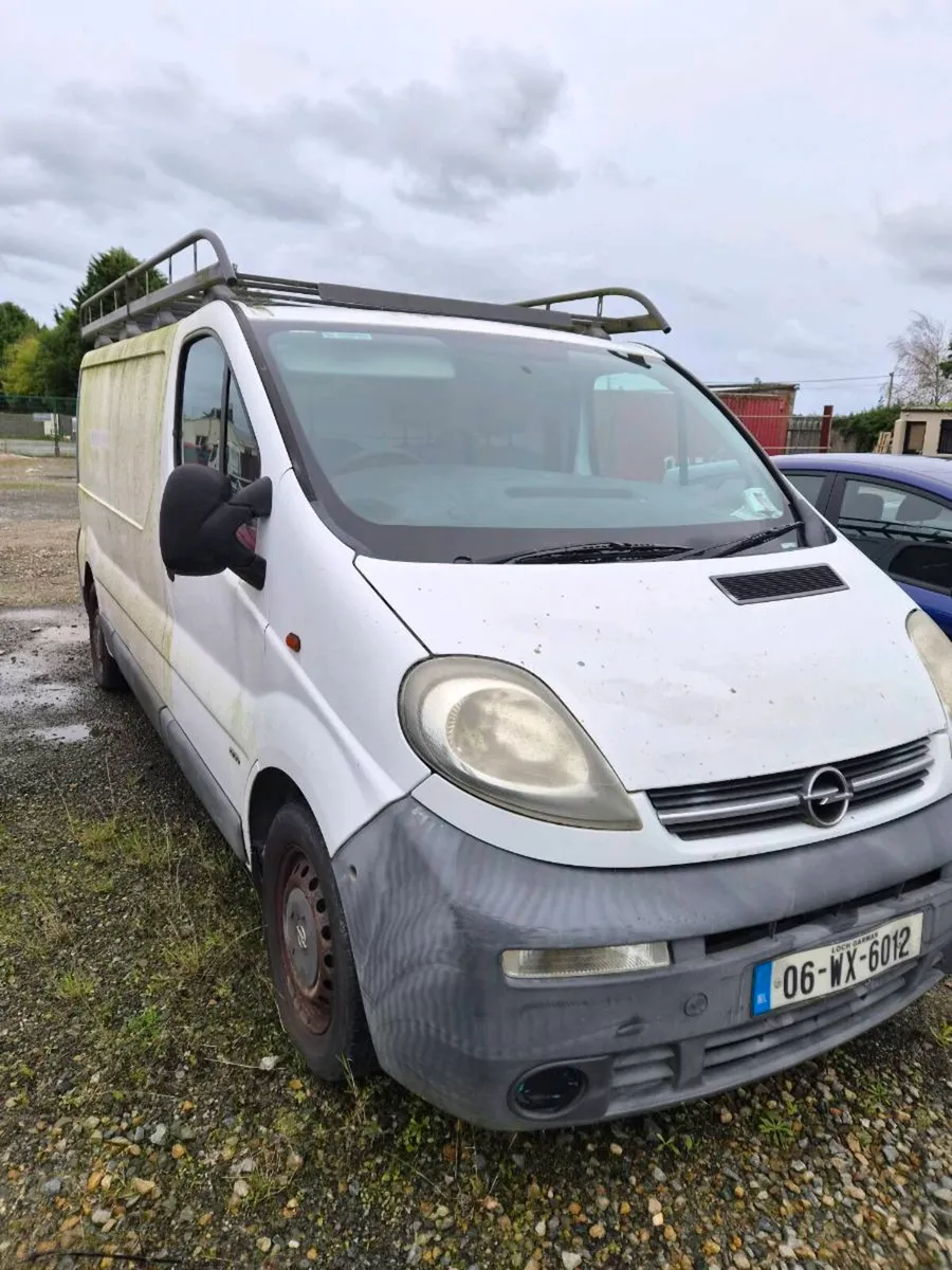 06 opel vivaro parts repair site storage - Image 1
