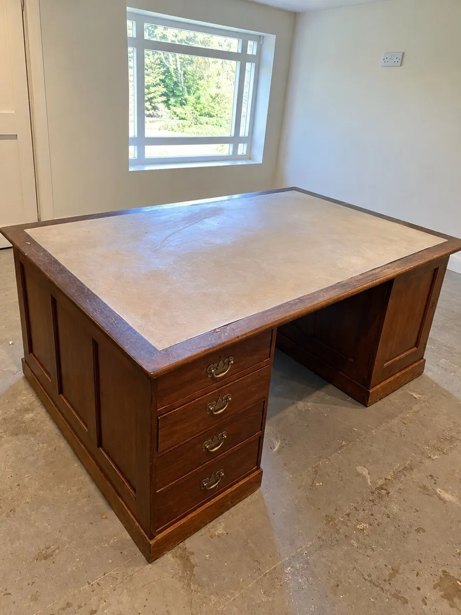 Mahogany Desk - Image 3