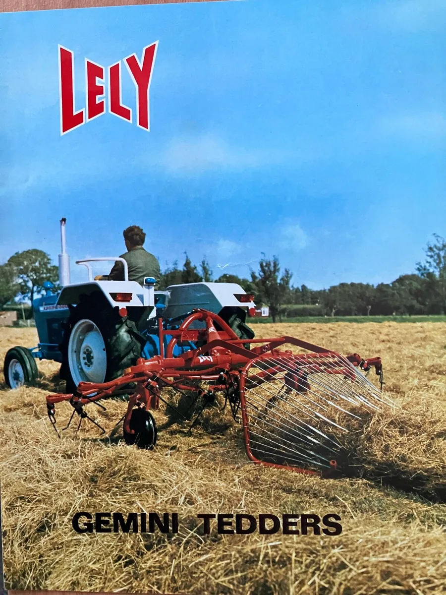 Lely Gemini Hay Tedder