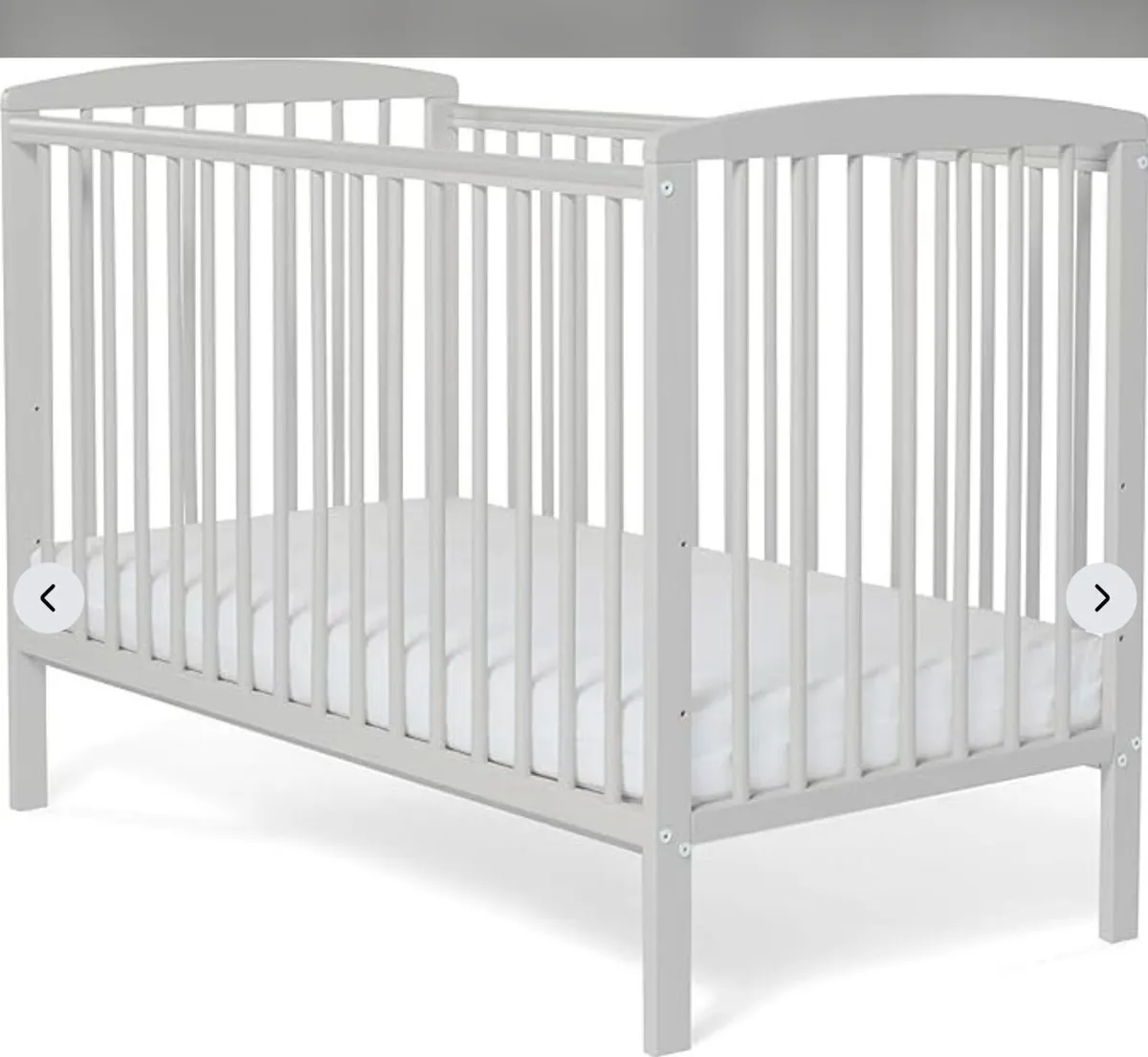 2 Grey Starlight Cots by Baby Elegance - Image 1