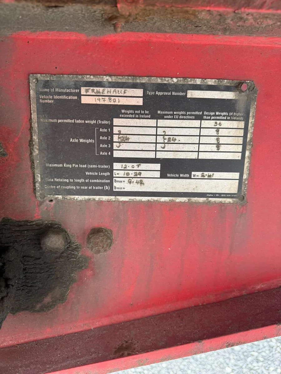 Fruehauf Bulk Blower Trailer - Image 3