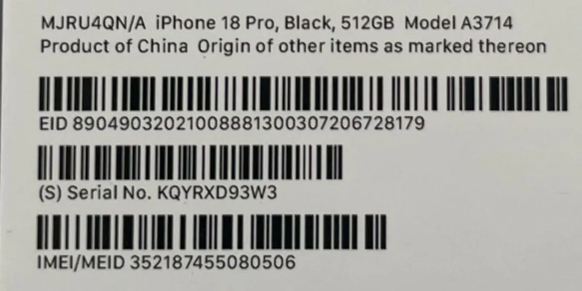 Apple iPhone 18 Pro - Image 3
