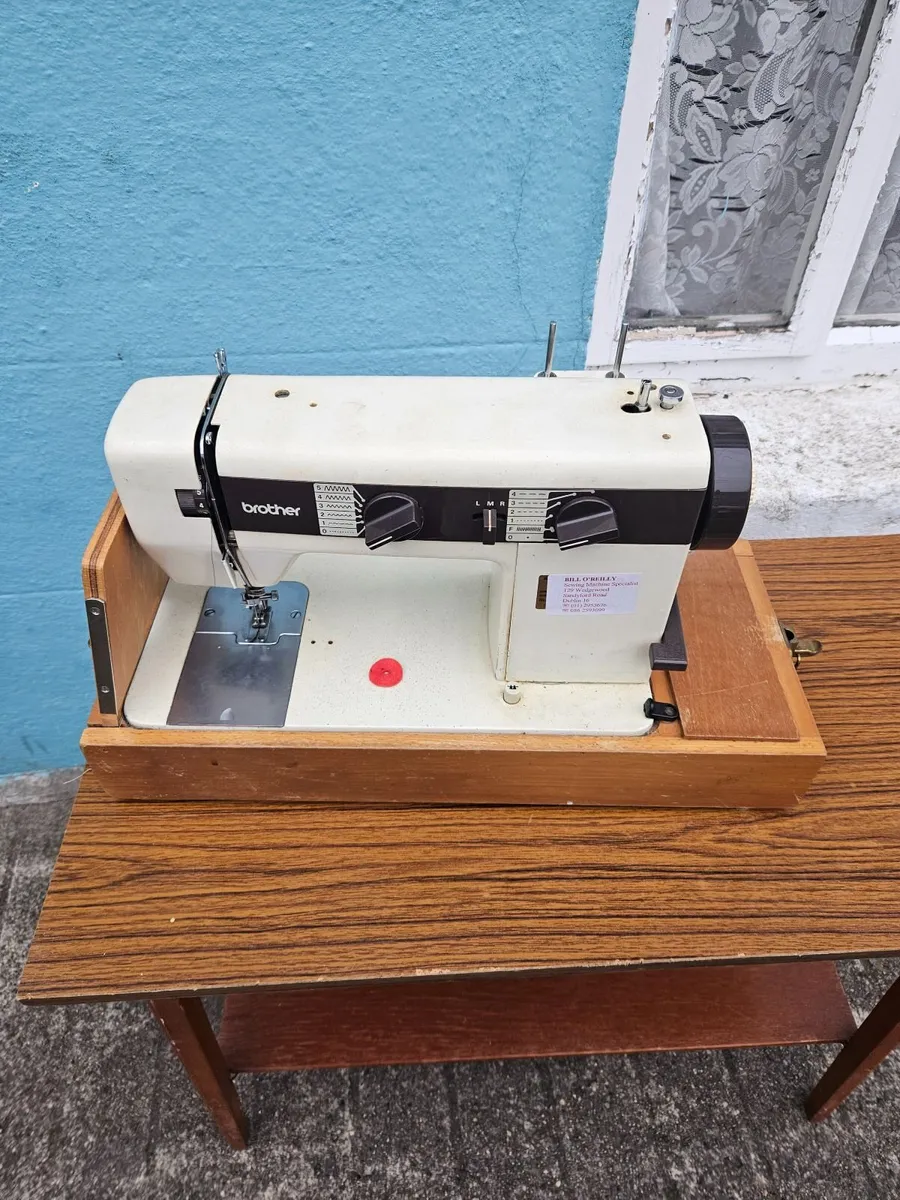 Vintage Brother Sewing Machine - Image 3