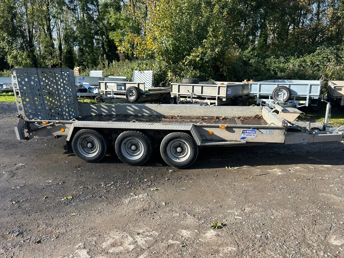 2023 Ifor Williams 14x6 tri axle Plant trailer - Image 1