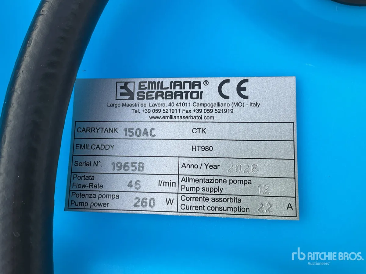 2026 Emiliana Serbatoi EU-TANK 150 - Image 3